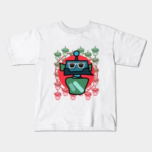 new robot Kids T-Shirt